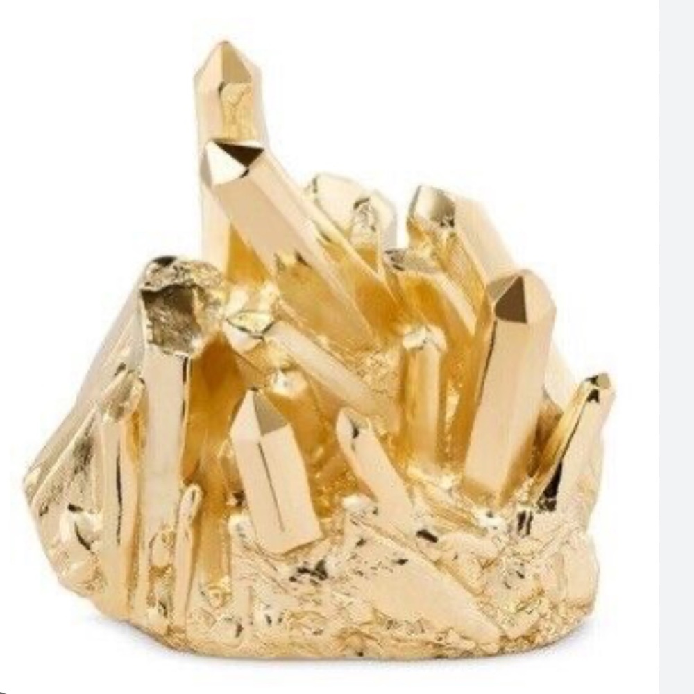 Kendra Scott metal gold ring holder